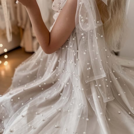 【予約】Pearl Girl Dress /nelia wears