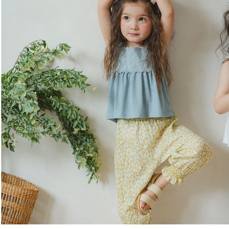 [即納] Shubien pants / Puella FLO (yellow 90, 100_のみ)