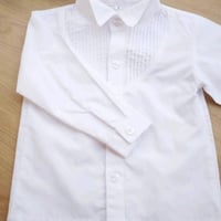 [予約] pintuck long-sleeved shirt/ Le dress