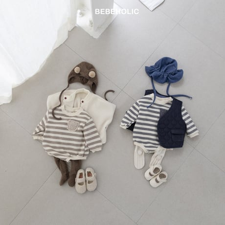 [即納] Tommy Pocket Suit / BEBE HOLIC(Beige L のみ)