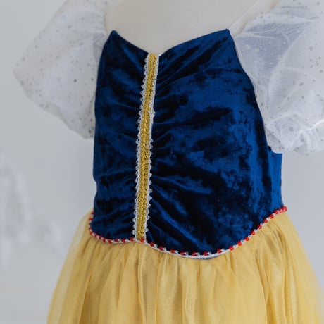 [予約] princess snow white dress+ tiara & stick set