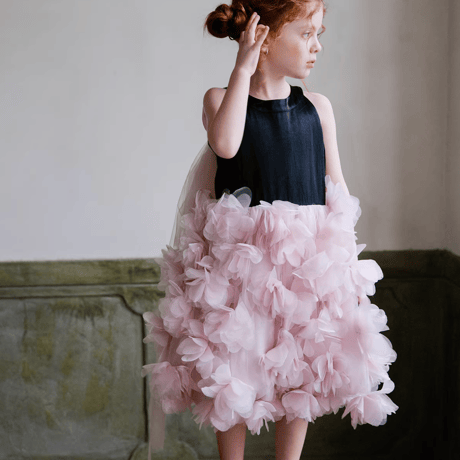 [予約] Petal Tulle Dress/ Little Time