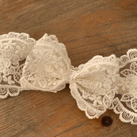 [予約] lace hair band/ BEBE HOLIC