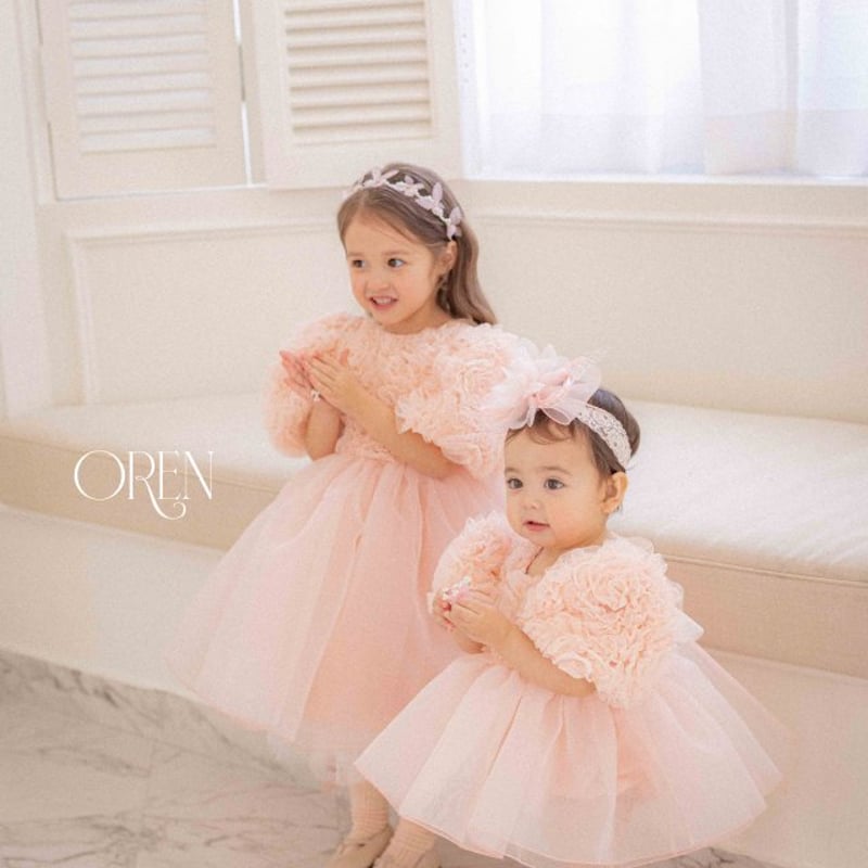 ☆美品☆OREN Blooming Rose Pearl One Piece 予約 OREN Blossom Rose One Piece | alli.