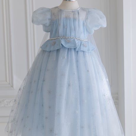 [予約] Snowflake Glitter Princess Dress