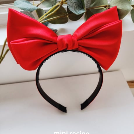 [予約] Snow White hair band/ Mini Recipe