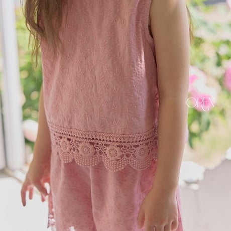 [予約] Siero sleeveless set / OREN by Hibyebebe