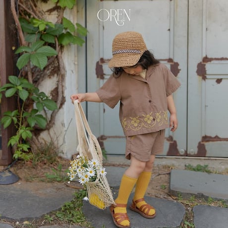[予約] Rosier Garden Pants/ OREN by Hibyebebe