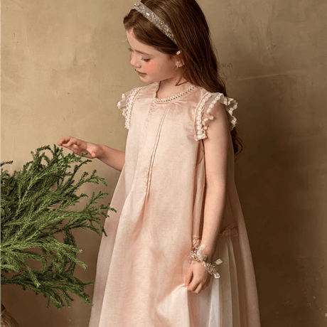 [予約] Blush Fairy Layer Dress/ Little Time