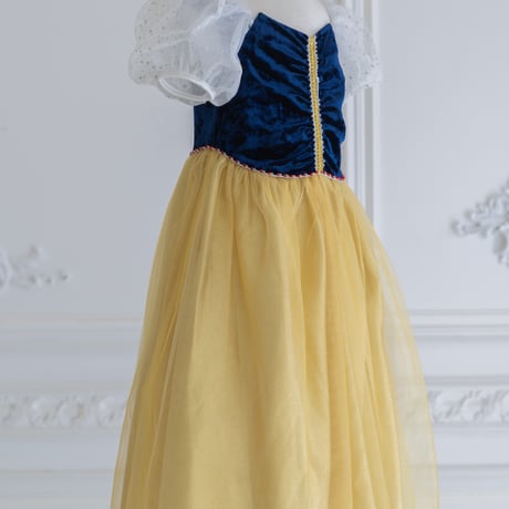[予約] princess snow white dress+ tiara & stick set