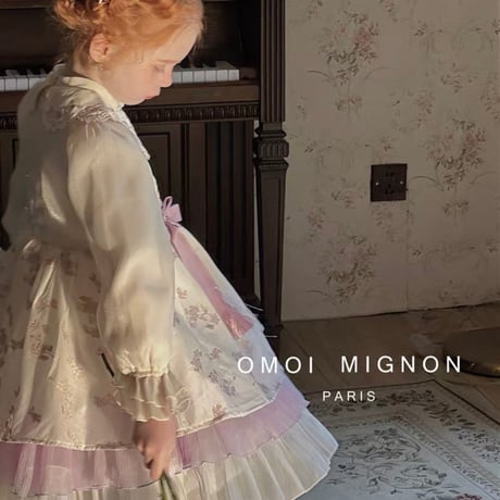 [予約]  Floral Lace Embroidered Dress / omoi mignon