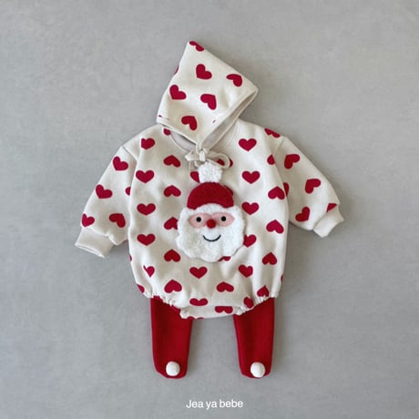 [即納] Santa doll suit /Jea ya bebe(Heart M)