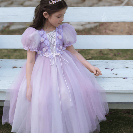 [予約] Lavender Bloom Dress