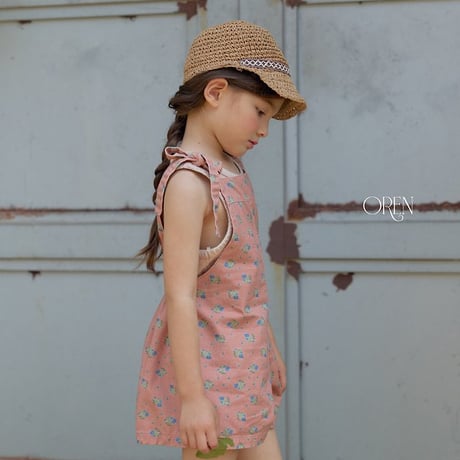 [予約] Camellia Jumper Overall / OREN by Hibyebebe