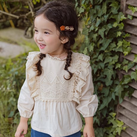 [即納] Roan Blouse/puella FLO （Pink 9 _ size のみ）