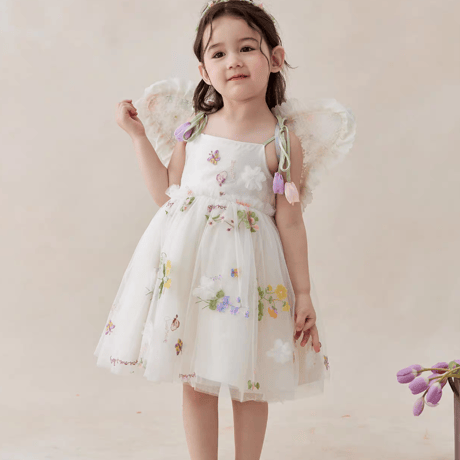 [予約] Butterfly Garden Tulle Dress