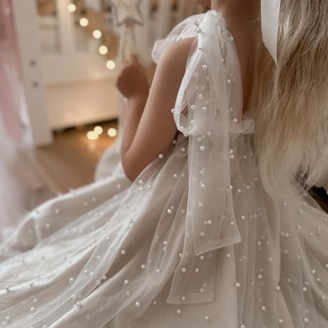 【予約】Pearl Girl Dress /nelia wears