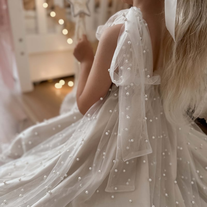 予約】Pearl Girl Dress /nelia wears | Mimiel