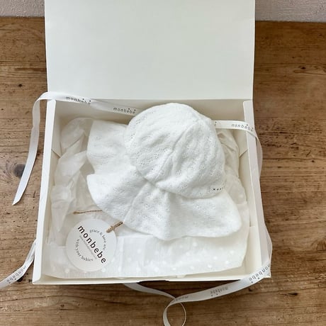 [予約] Rosé knit hat / Monbebe