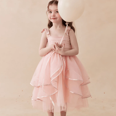 [予約] Pink Blush Tulle Dress