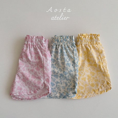 [即納] tambourine short pants / Aosta(blueS,M,L_yellowS,M,Lのみ)