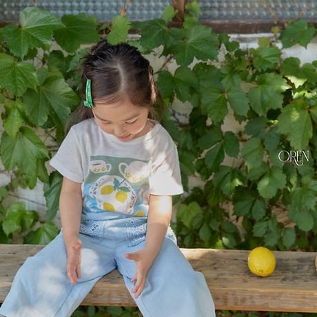 [予約] Maison Lemon T-shirt / OREN by Hibyebebe