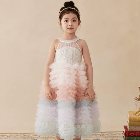 [予約] Cotton Candy Cancan Dress