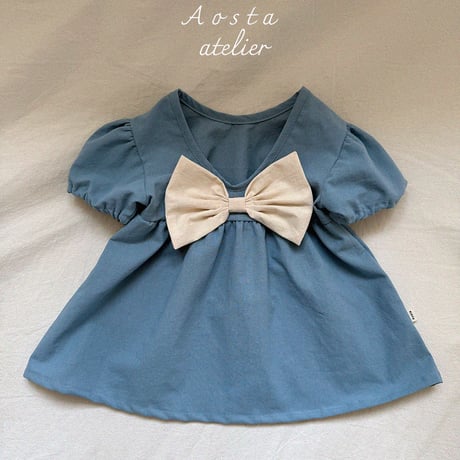 [即納] summer onepiece / Aosta(blueS,Mのみ)
