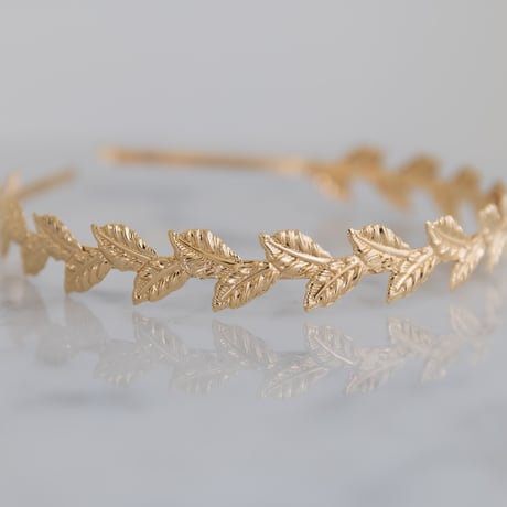 [予約] Golden Laurel Headband