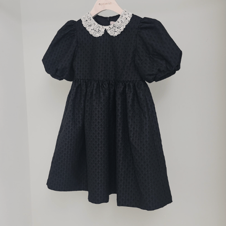 [即納] Nua lace dress /moitoinous   ( 110, 120_size のみ）