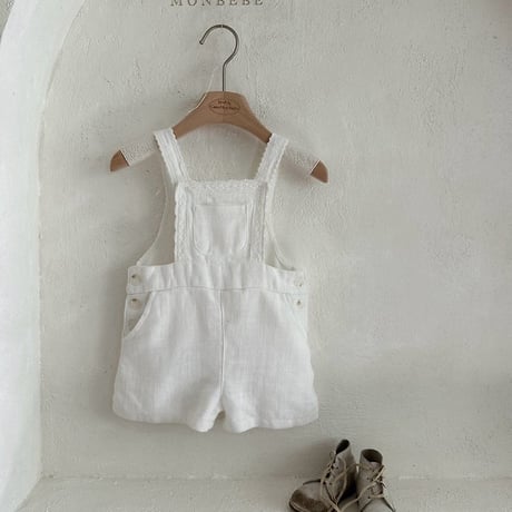 [予約] Pure Linen Kids Suspenders / Monbebe