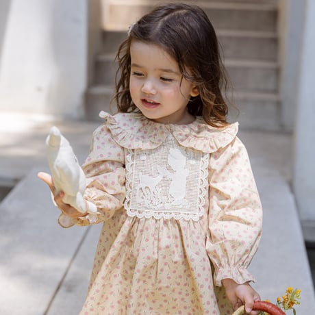 [即納] Fleur dress/puella FLO （yellow 5, 11, purple 5, 9, 11 _ size のみ）