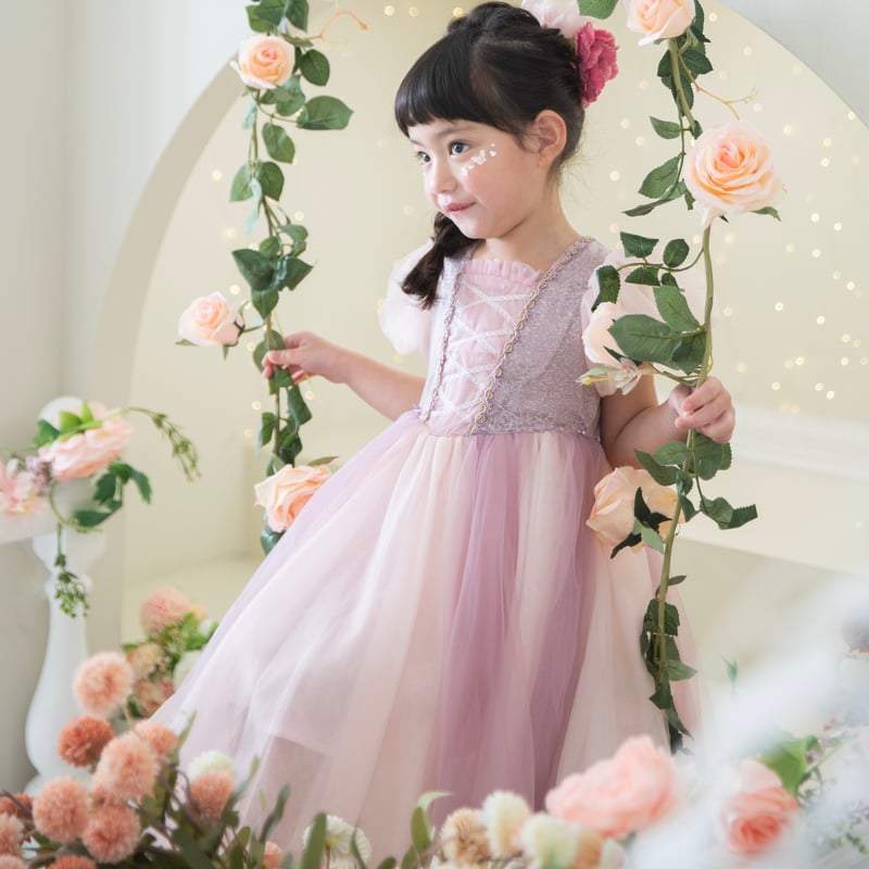 予約】princess pink forest dress | Mimiel