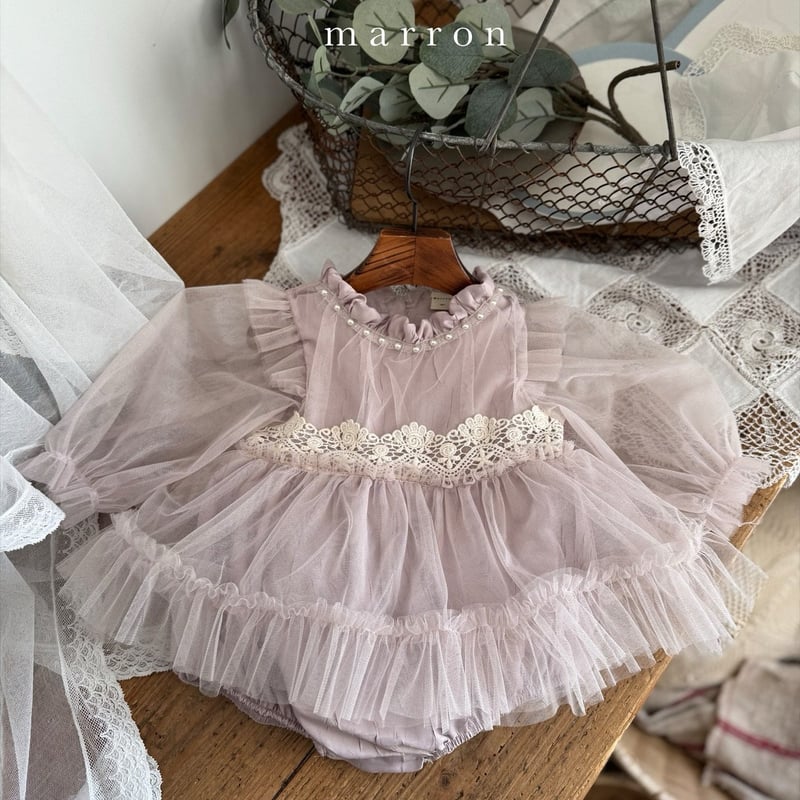 Rodenstock 4× ルーペ ドイツ製 レア 即納] Rapunzel suit / marron （cream 6M, 18M, pur