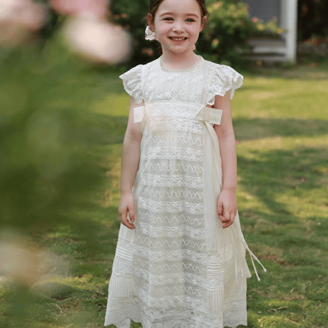 [予約] Lace Whisper Dress