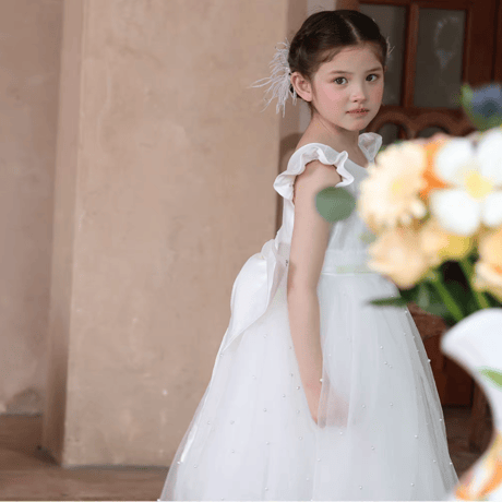 [予約] Angel Wing Pearl Dress