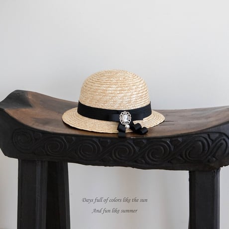 [予約] Coco Straw Hat /M.kids