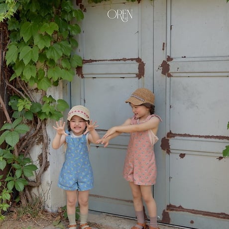 [予約] Camellia Jumper Overall / OREN by Hibyebebe