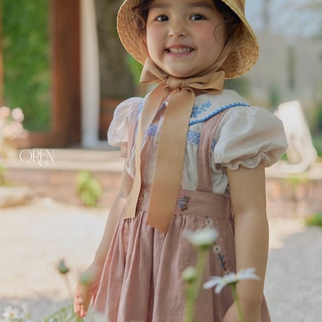 [予約] Brisa Jumper Skirt / OREN by Hibyebebe