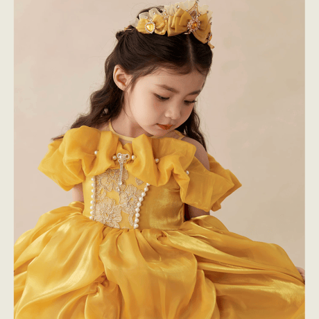 [予約] Belle Classic Dress ( & hair band)