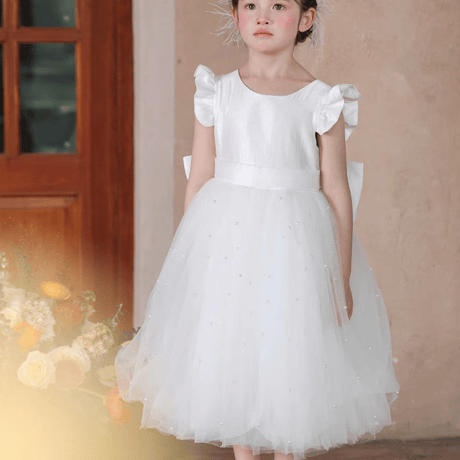 [予約] Angel Wing Pearl Dress