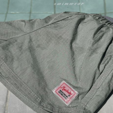 [予約] Brownie swim setup (top & bottom) / Monbebe