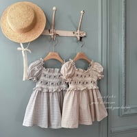 [予約] Cherry embroidery dress/ Monbebe