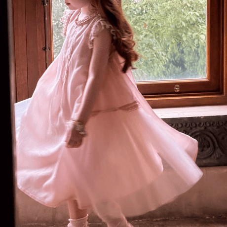 [予約] Blush Fairy Layer Dress/ Little Time