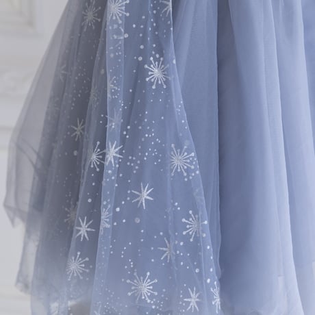【予約】princess ice blue dress