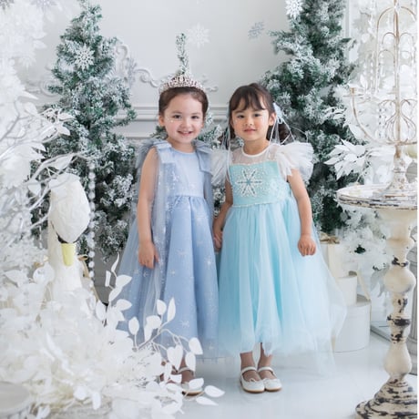 [即納] princess blue snow dress ( 2 _ size のみ)