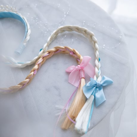 [予約] Jewelry crown long hairband