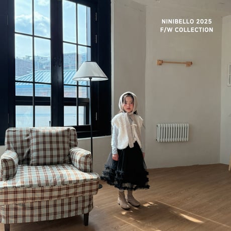 [即納] Rocha Skirt /Ninibello (Ivory XS_のみ)
