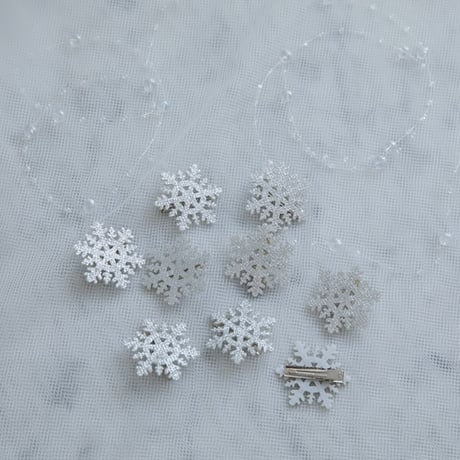 [予約] Mini Snow Hairpin (10 set)