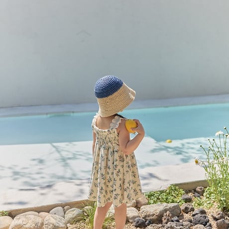 [予約] Casa two-tone bucket hat / OREN by Hibyebebe